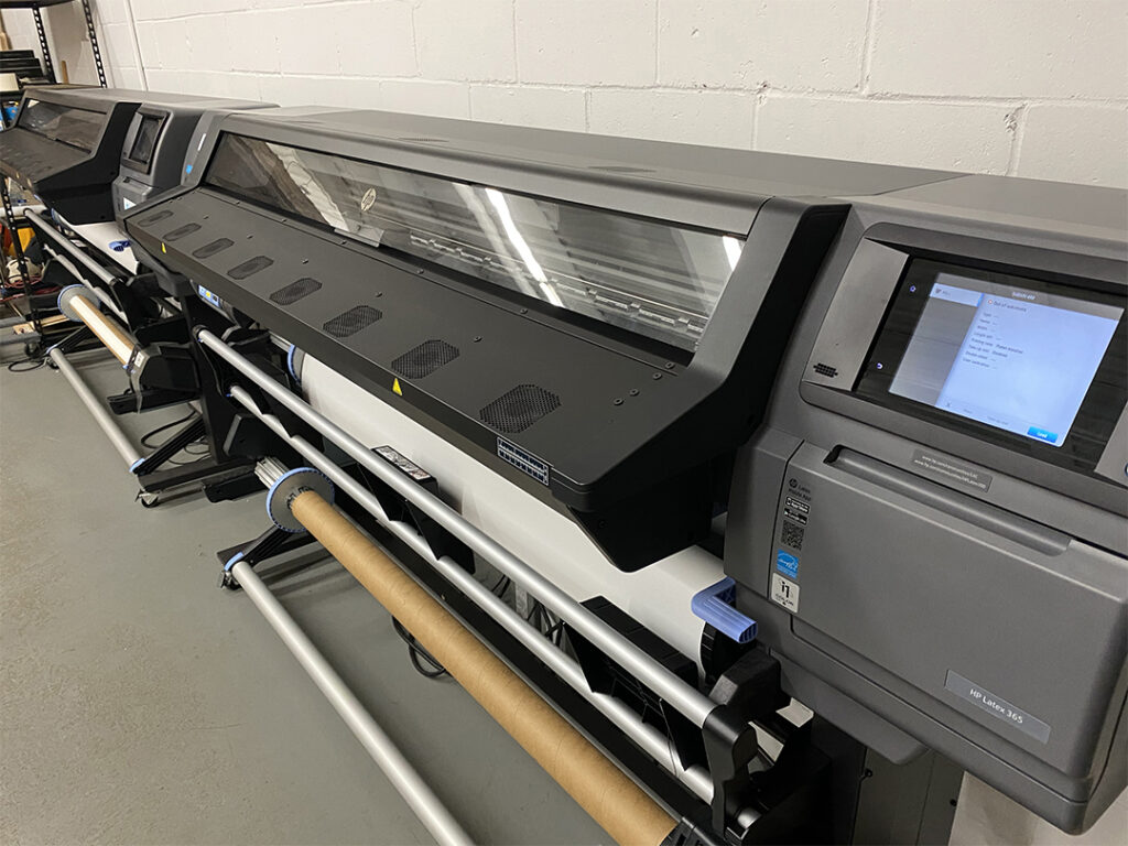 hp latex printing press